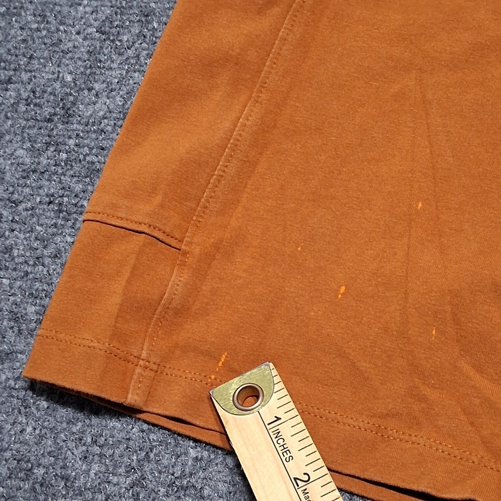 Lou & Grey Women Orange Yoga Athletic Shorts Medium - Picture 4 of 12